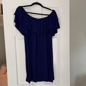 She + Sky Navy Blue Dress